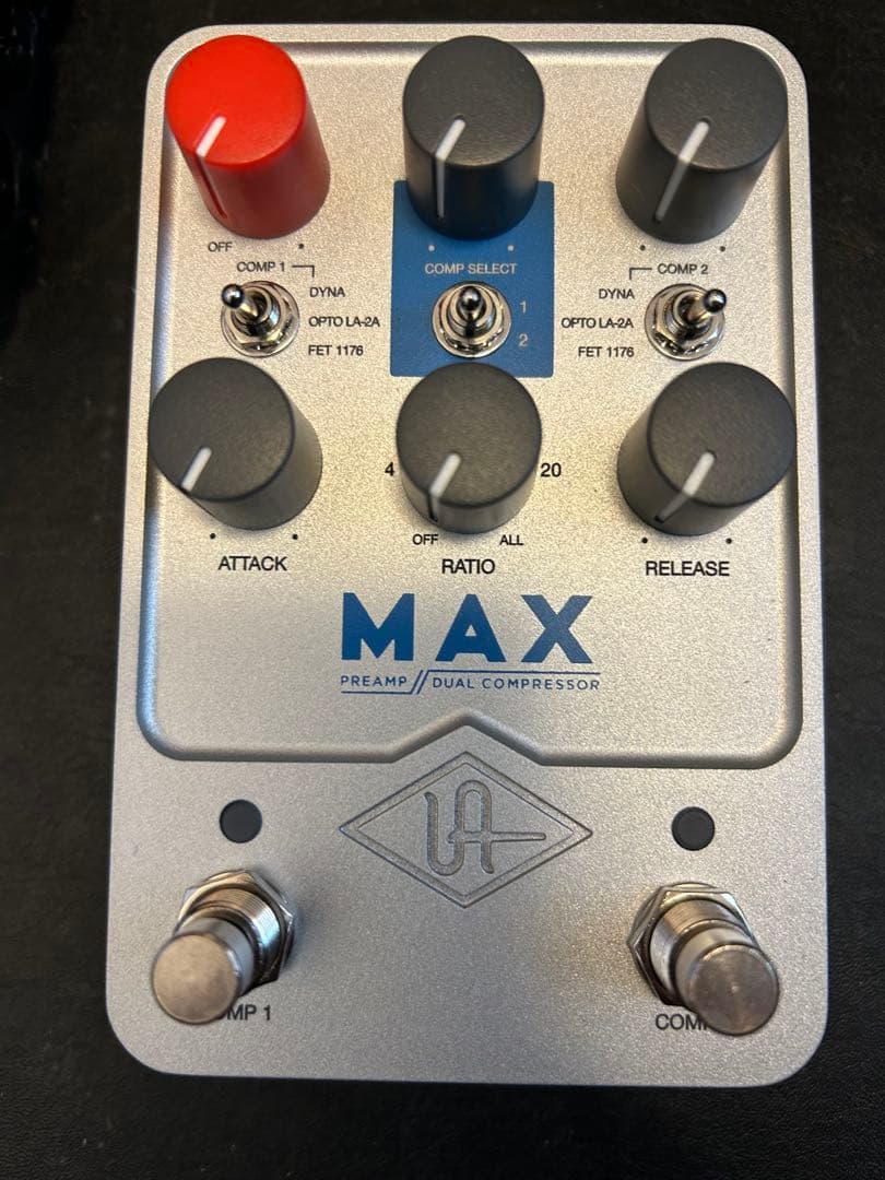ギター UAFX MAX Preamp/Dual Compressor