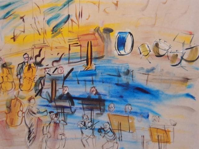 Raoul Dufy、ラウル・デュフィ【L’Orchestre】海外レゾネ ラウル・デュフィ 「オーケストラ」 | | アトリエ・ブランカ