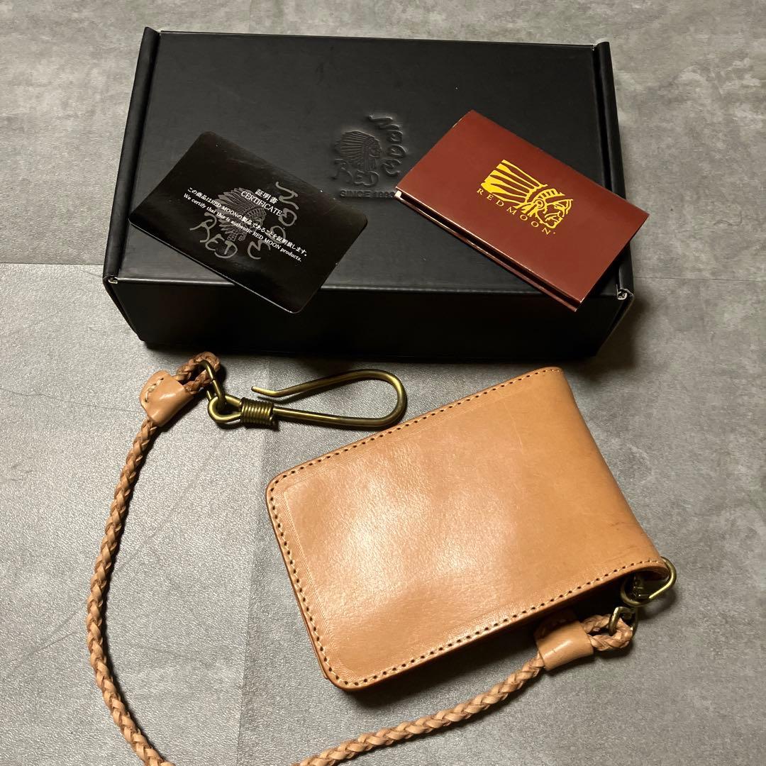 REDMOON REDREDRED サドルレザーミドルウォレット