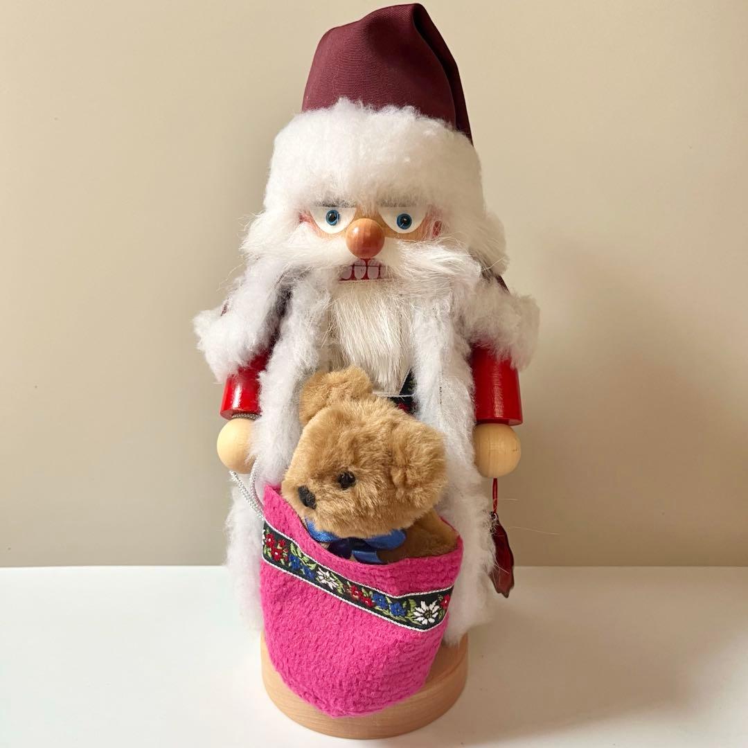 ドイツ STEINBACH シュタインバッハ くるみ割り人形 クリスマス サンタ