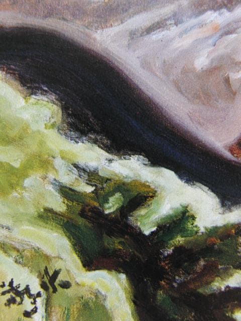 小山敬三、浅間山、希少画集画、新品高級額・額装付、状態良好 - メルカリ