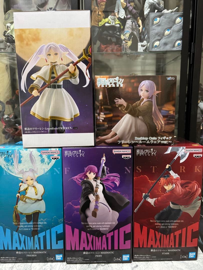 葬送のフリーレンフィギュア フリーレン フェルン シュタルク 5点