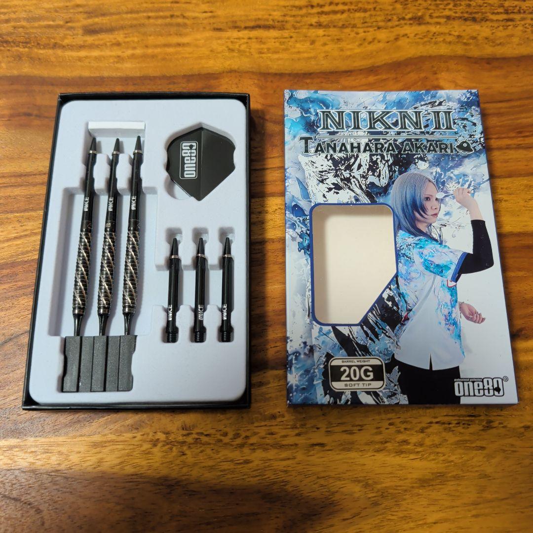 One80 NIKN ver2 20g Black Silver 棚原あかり選手