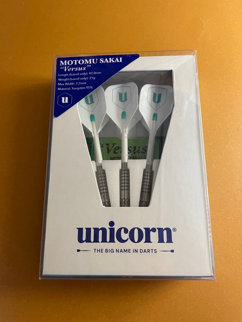 unicorn Versus ダーツセット 21g 酒井素選手モデル