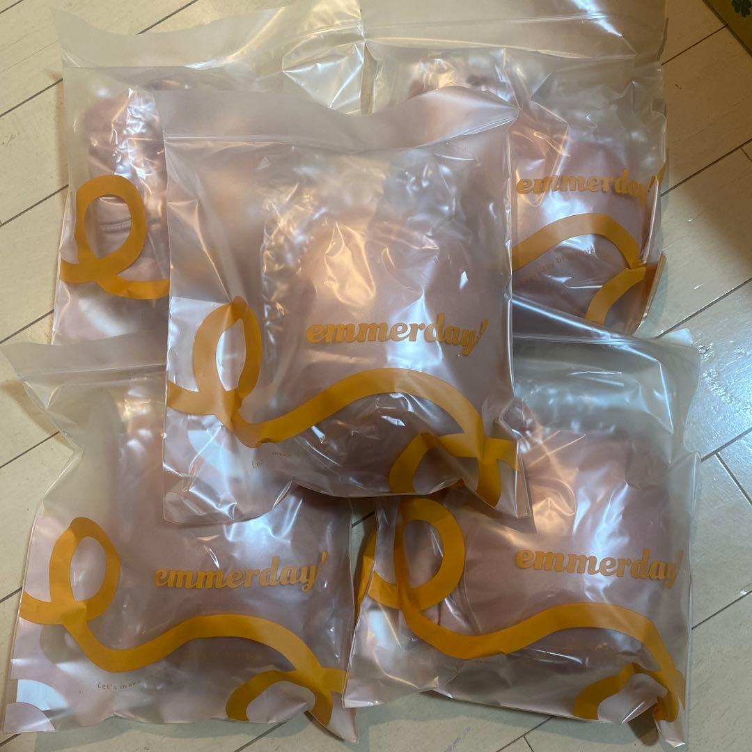 ot emmerday! ブラジャーショーツセット LLサイズ ピンク✖️5セット