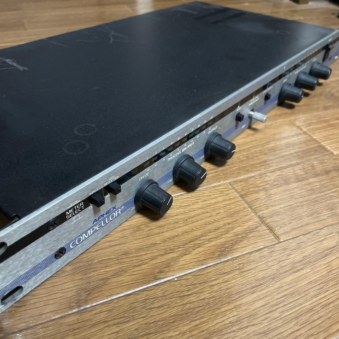 希少！APHEX COMPELLOR コンプレッサー Yahoo!オークション - Aphex CX-1 コンプレッサー&ゲート 2台セット【A