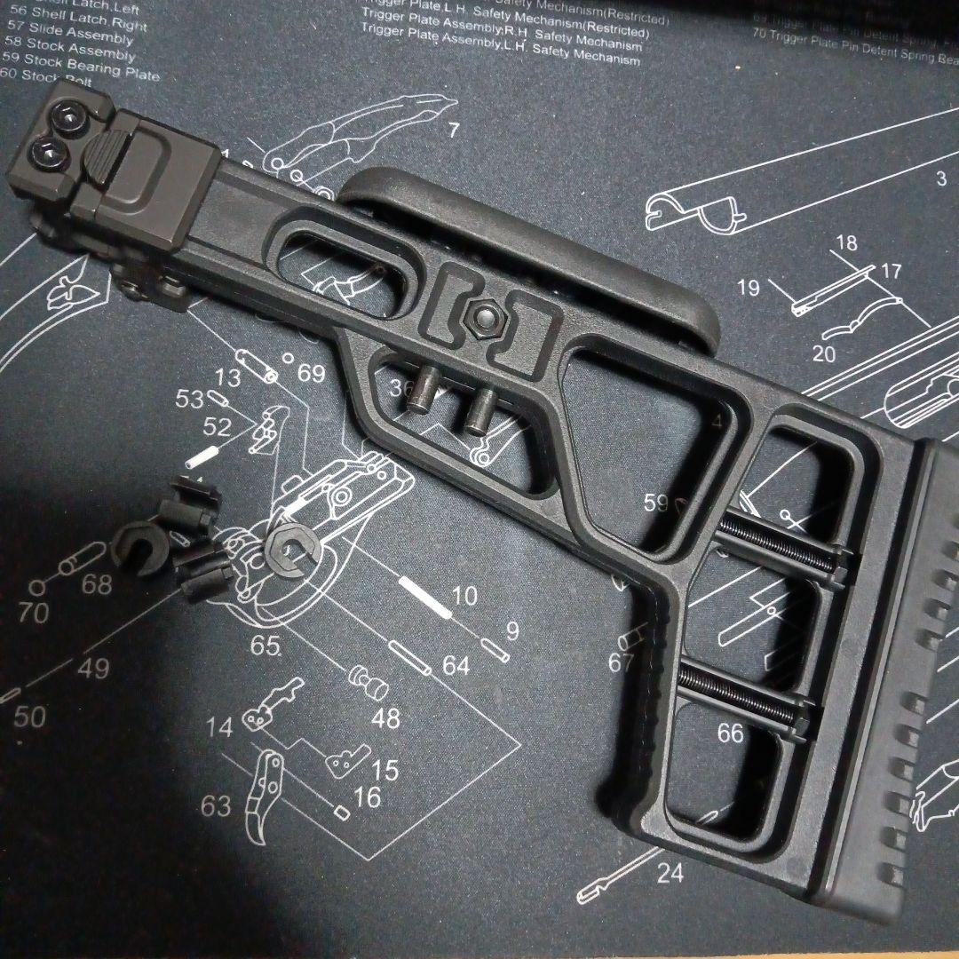 maple leaf mlc-s2 フォールディングストック Maple Leaf MLC-S2 サイドフォールディング ストック | エアガン