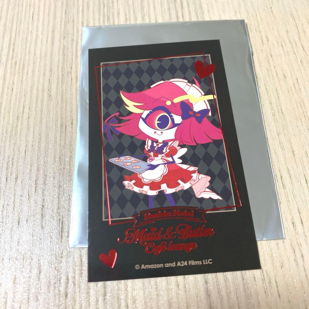 ハズビンホテルへようこそ アニメイトカフェ 箔押しカード ニフティ