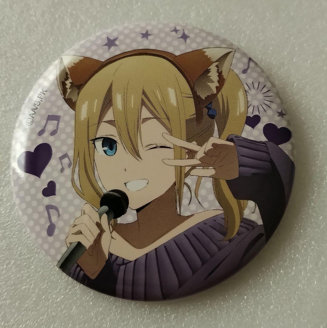 e➕かぐや様は告らせたい➕　早坂愛　マイク　缶バッジ