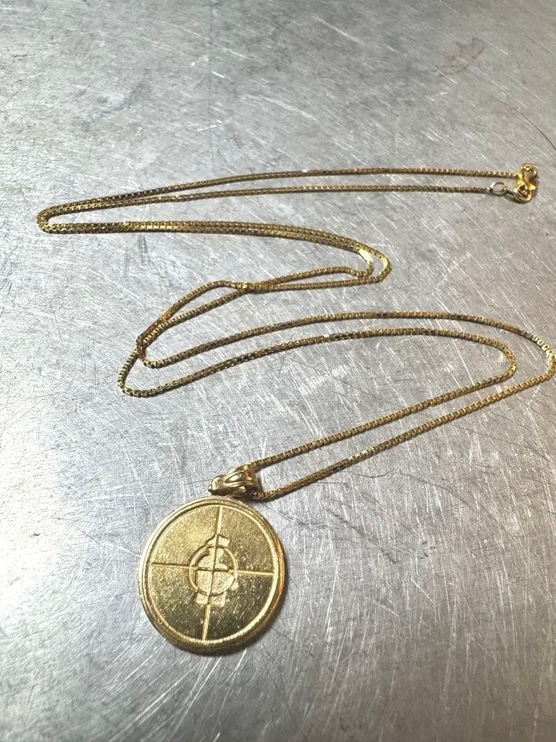 Supreme UNDERCOVER パブリック エネミーネックレス　14k