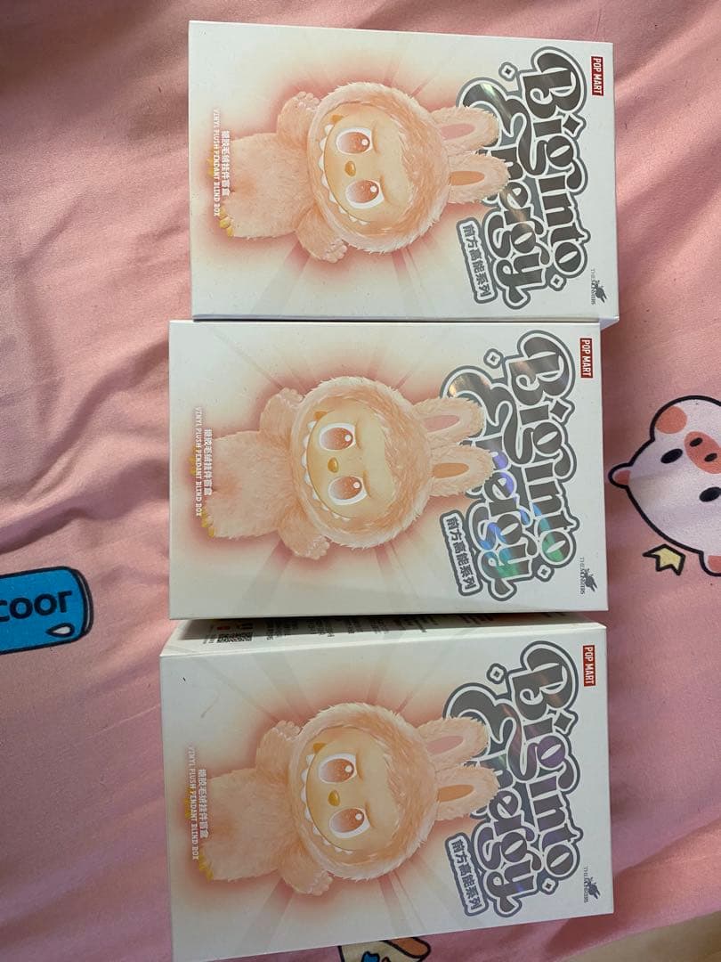 ４*３様 Bunny Piggy ぬいぐるみ ラブブ3体セット