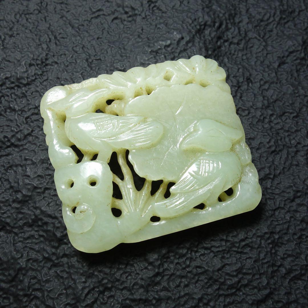 中国美術 清時代 和田玉 玉牌 唐物 古玉 天然石 時代物 C1A143 2026年最新】中国 和田玉の人気アイテム - メルカリ