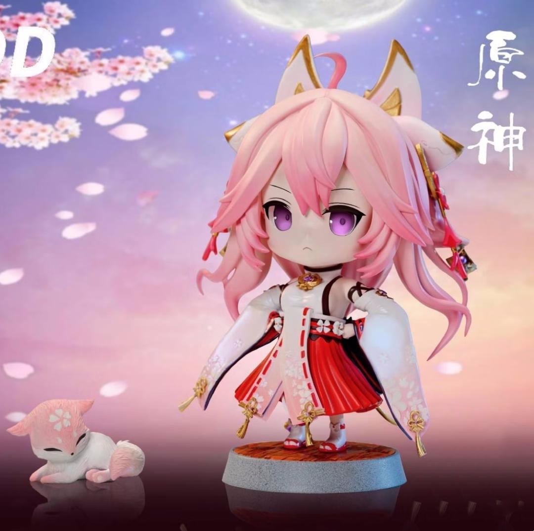 原神 八重神子 やえみこ ガレージキット 塗装済み完成品 フィギュア