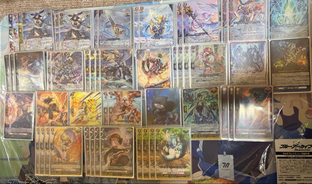 バヴサーガラデッキ　バヴサーガラスリーブ、調整パーツ付