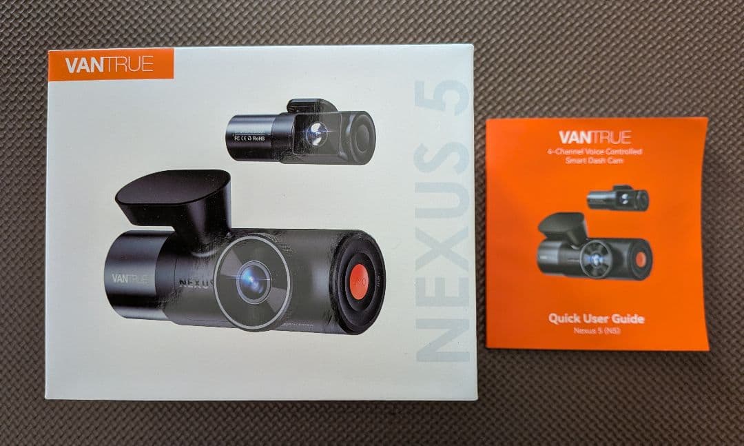 VANTRUE N5 前後4カメラ ドライブレコーダー 美品 ドラレコ