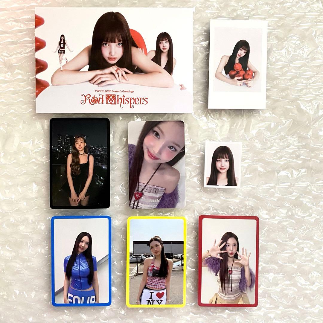 TWICE ナヨン トレカ チェキ IDカード シーグリ 2026 - メルカリ