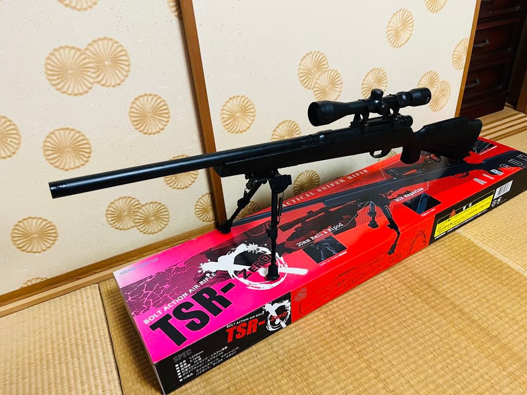 TSR X-ZEROスナイパーライフル ブラック - メルカリ