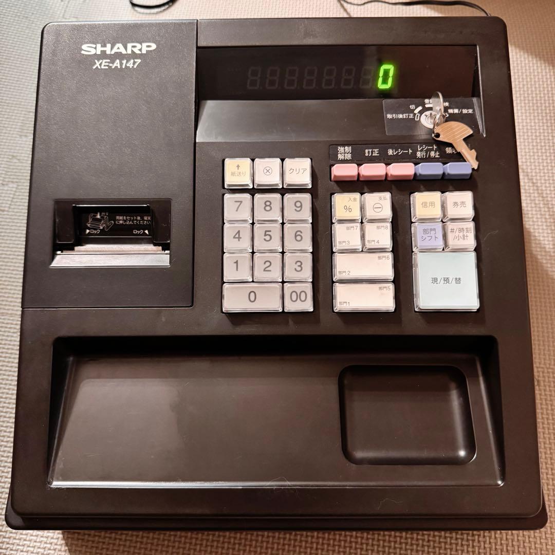 【訳あり】SHARP シャープ レジスター XE-A147 ジャンク出品