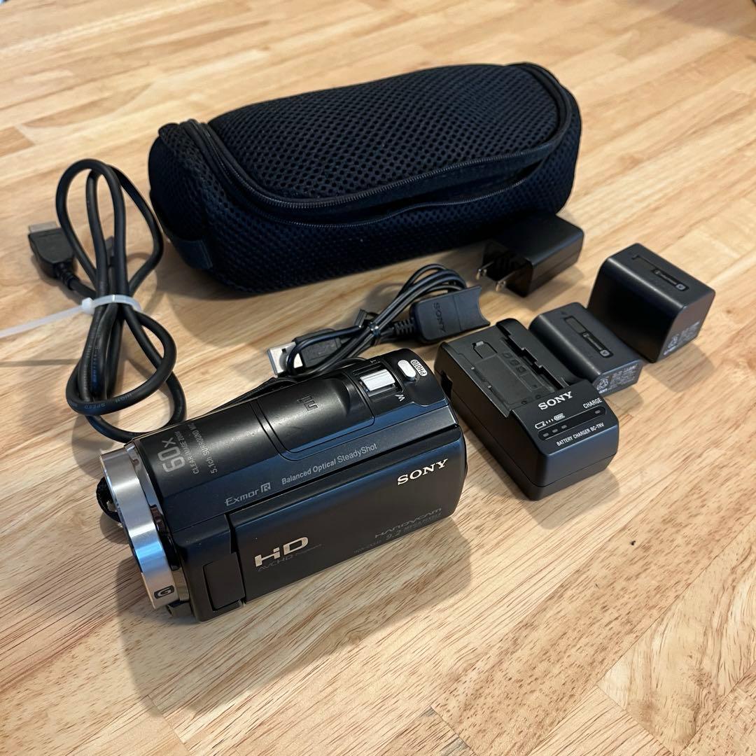 美品 SONY ビデオカメラ HDR-CX535