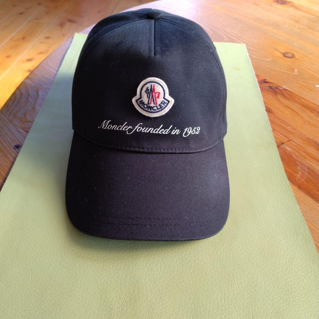 モンクレール　キャップ　ブラック MONCLER（モンクレール） ベースボールキャップ BASEBALL CAP 3B00054