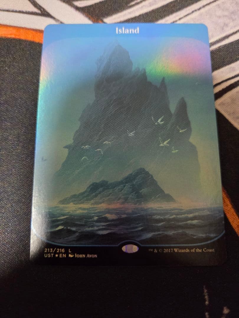 MTG 島　foil unstable アンステーブル MTG✨ISLAND (Full Art) FOIL✨Unsanctioned PSA 9 MINT Land A