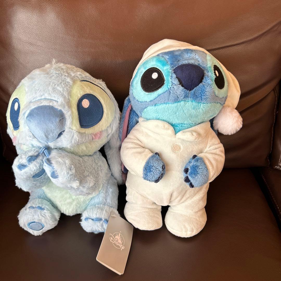 ディズニーストア パジャマスティッチ ぬいぐるみ 2体セット - メルカリ