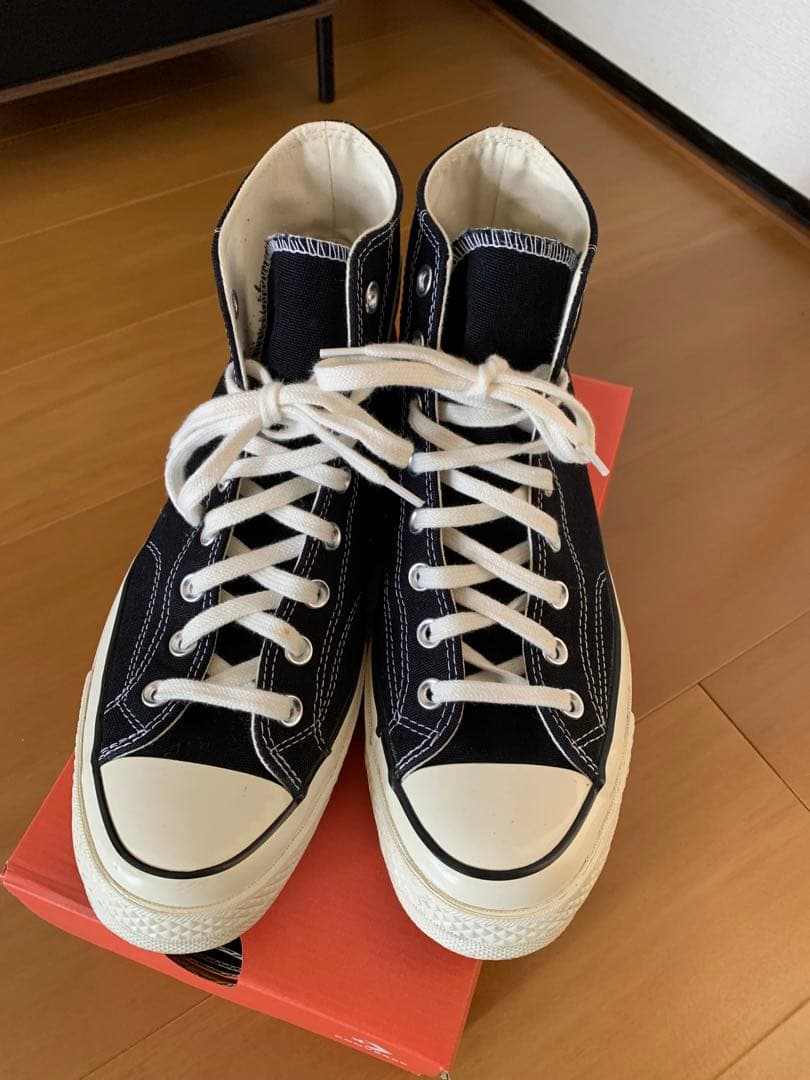 コンバース チャックテイラー ct70 ALL STAR ブラック ハイカット CT70 BLACK SUEDE（スエード） HI CUT （ブラック）A05599C – raretem.shop