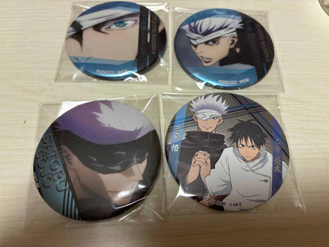 五条悟 名場面缶バッジ まとめ売り 呪術廻戦』五条 悟 Ani-Art 第2弾 懐玉・玉折 100mm缶バッジ A – Anime