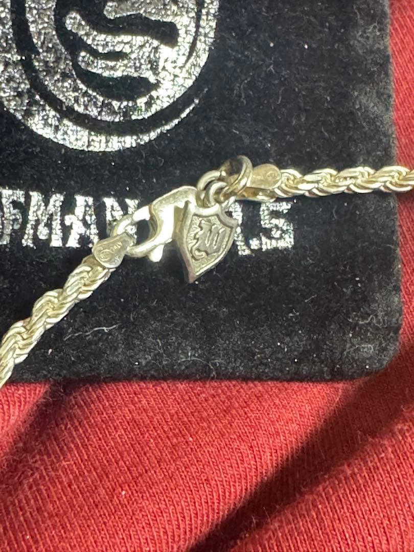 ピンクの猫様専用本物正規品ウルフマンbrs 50センチネックレス - メルカリ