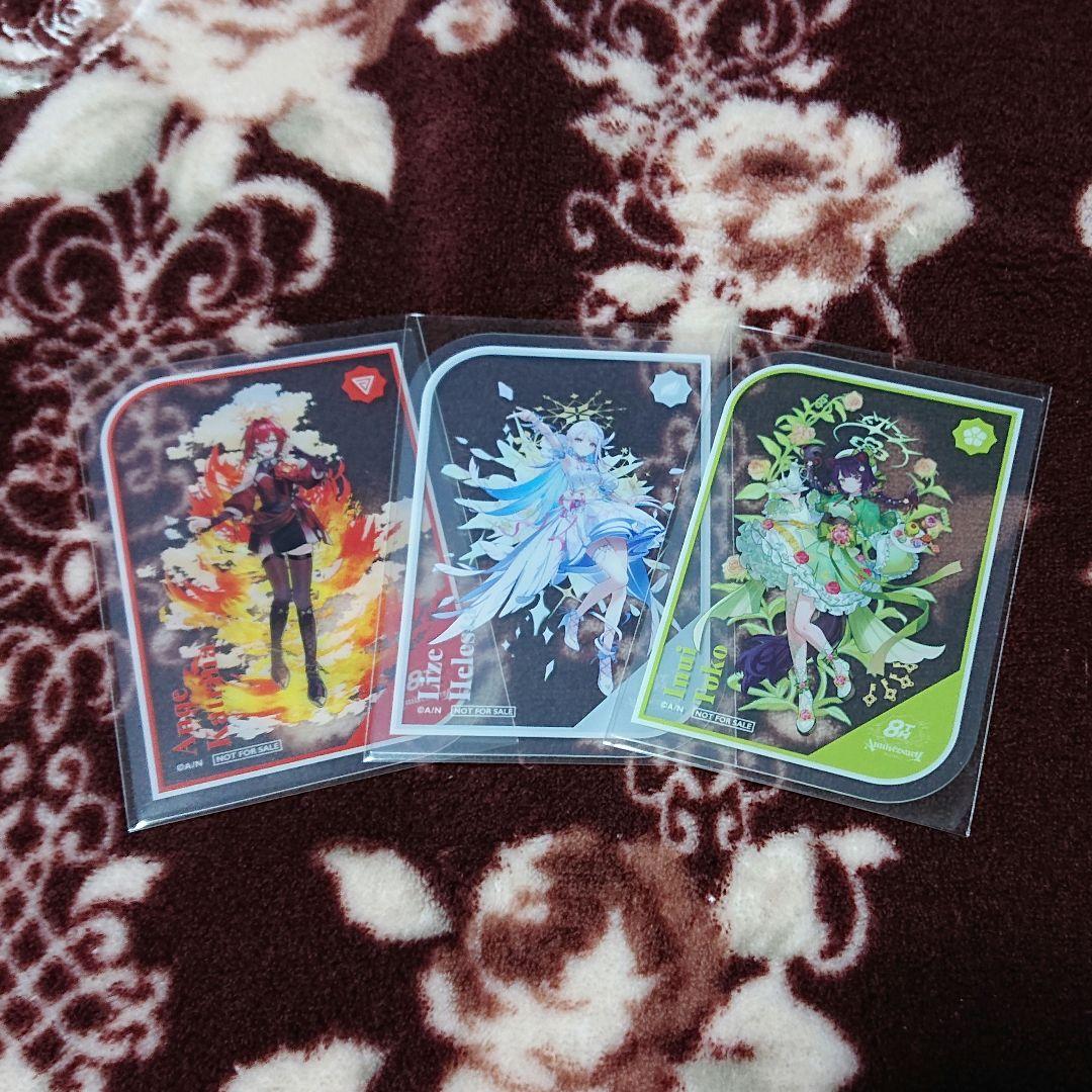 さんばか にじさんじ 8周年 8th Anniversary クリアカード 特典 - メルカリ