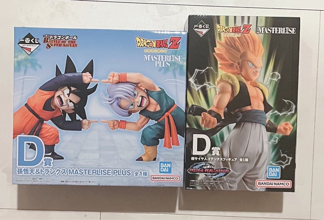 一番くじ ドラゴンボール D賞 ゴテンクス＆悟天&トランクス フィギュア