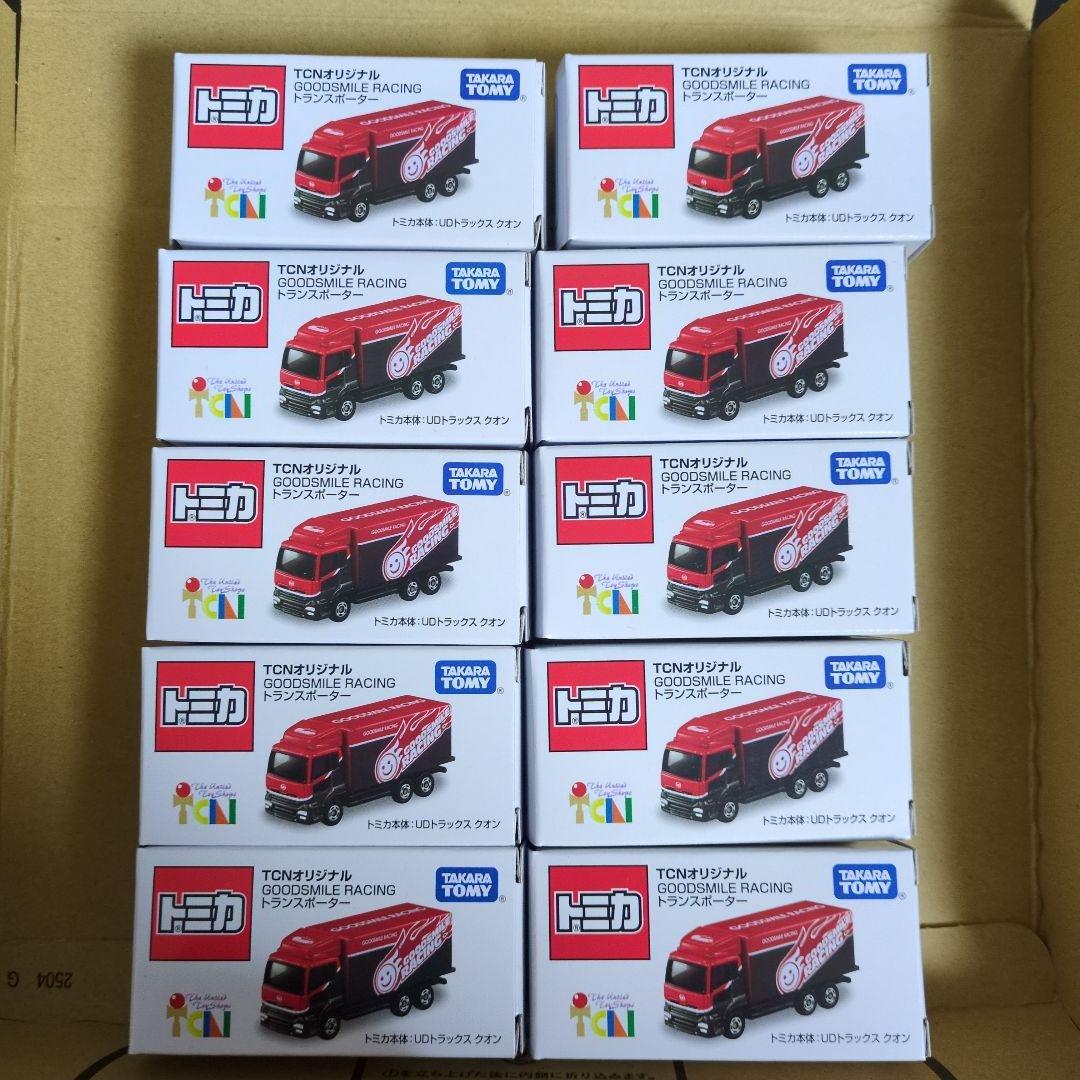 トミカTCNオリジナル GOODSMILE RACING トランスポーター10個 Amazon.co.jp: TCNオリジナル トミカレーシングトラック : ホビー