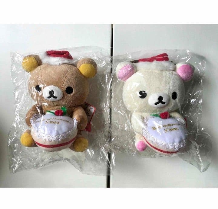 【新品】サンエックス クリスマスぬいぐるみ リラックマ コリラックマ 2006