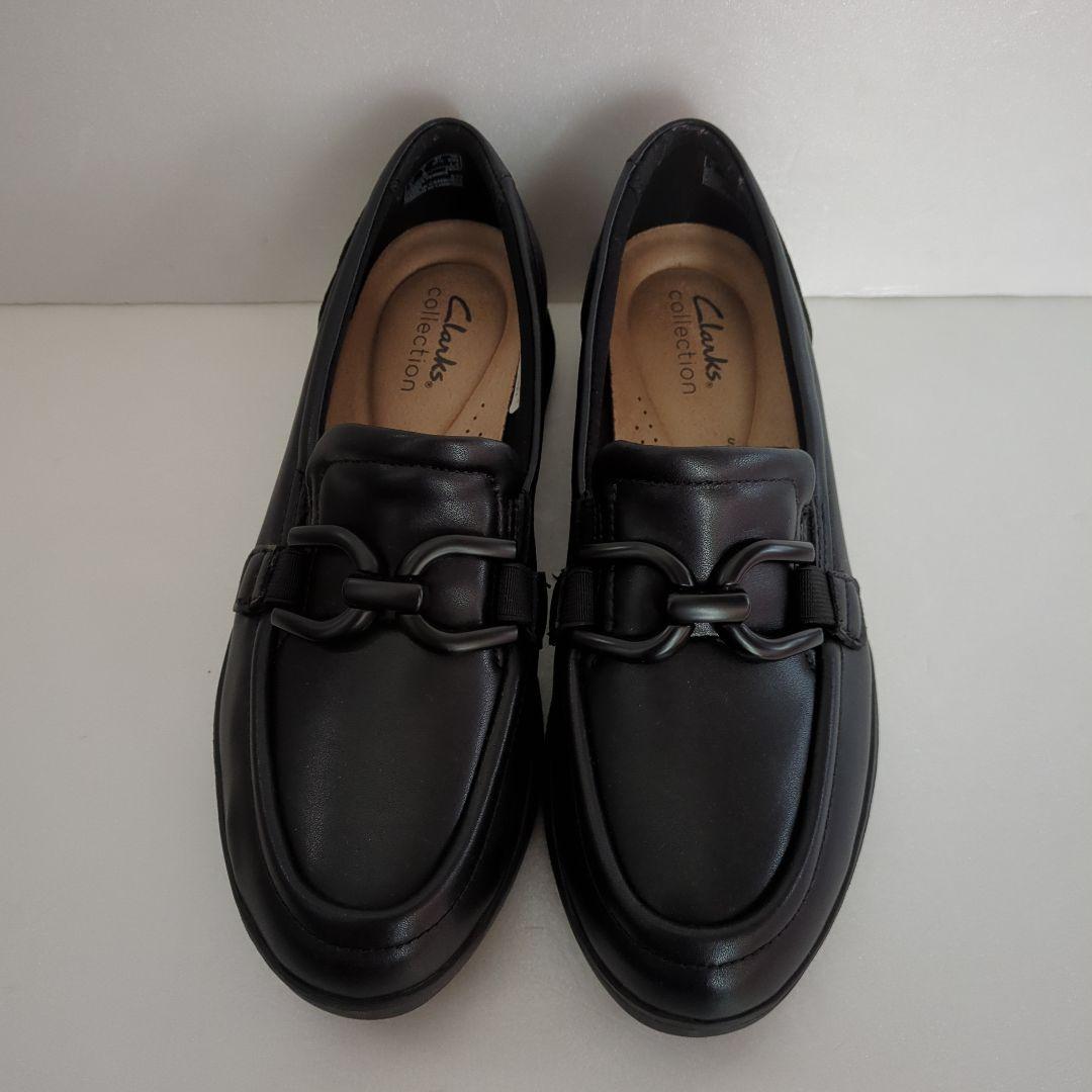 ♦✨新品未使用Clarks ザイラトップ　ブラックローファー