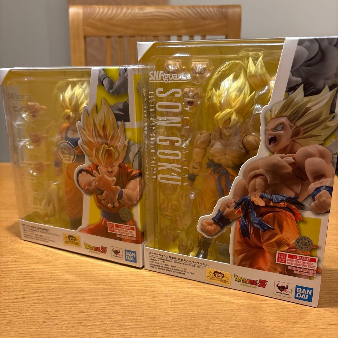 ドラゴンボール S.H.フィギュアーツ 孫悟空2種 新品未開封セット‼️