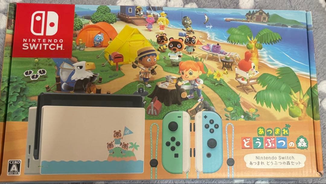 Nintendo Switch どうぶつの森セット 完品 本体ケース付き
