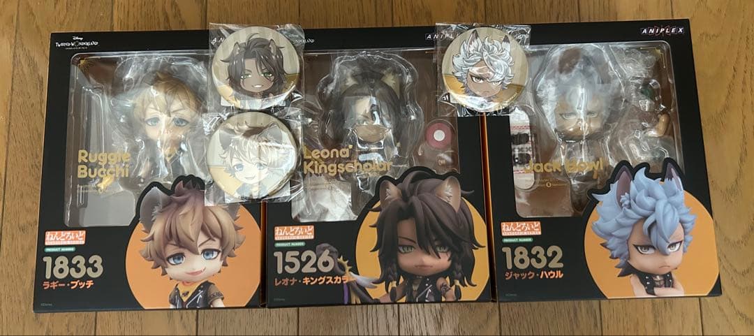 【未開封新品】ツイステねんどろいど サバナクロー レオナ ラギー ジャック