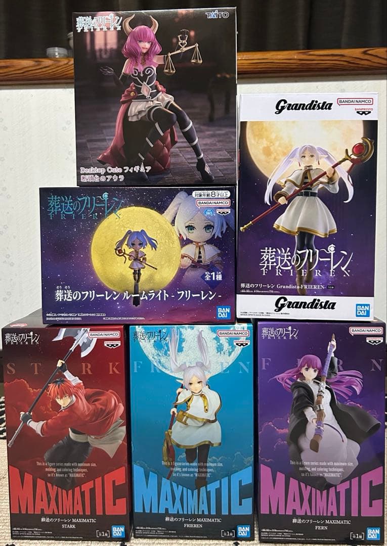 葬送のフリーレン　フィギュア6体まとめ売り　フリーレン　フェルン　シュタルク