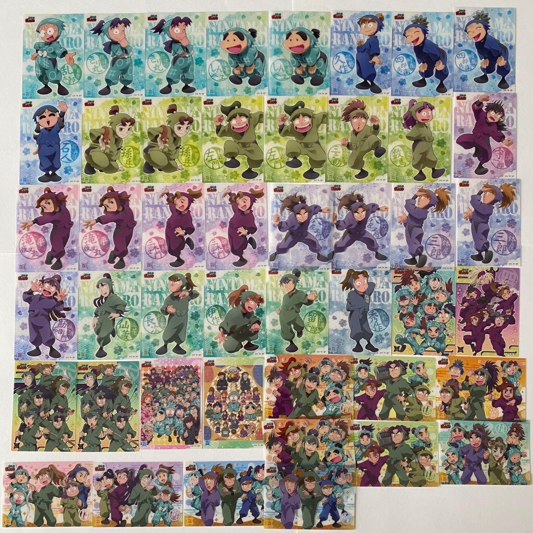 忍たま乱太郎 クリアカードコレクション 33種類 46枚 - メルカリ
