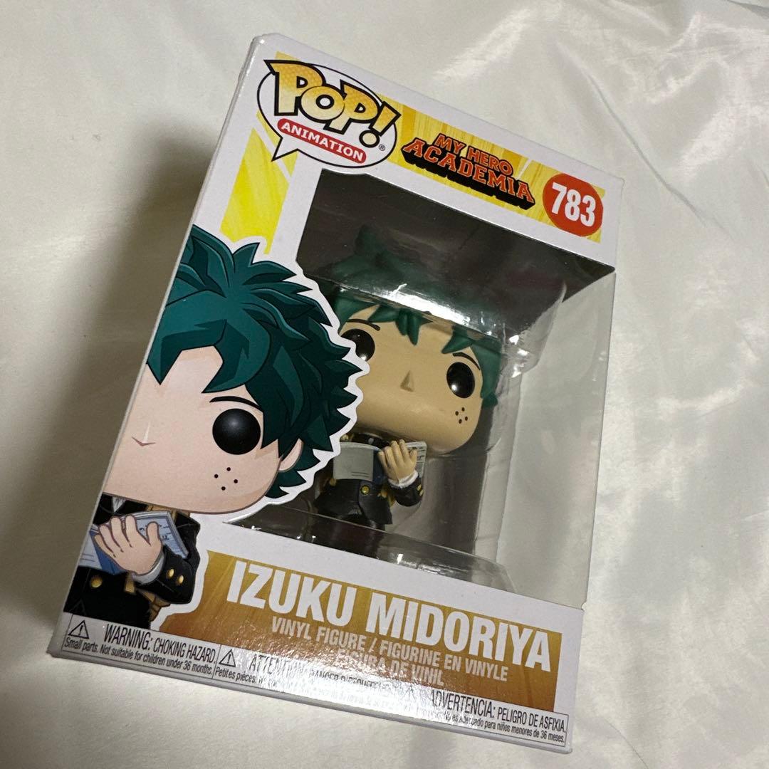 廃盤　僕のヒーローアカデミア 緑谷 出久 学生服 POP! ファンコ ヒロアカ 僕のヒーローアカデミア 緑谷出久 フィギュア Funko pop 海外 グッズ