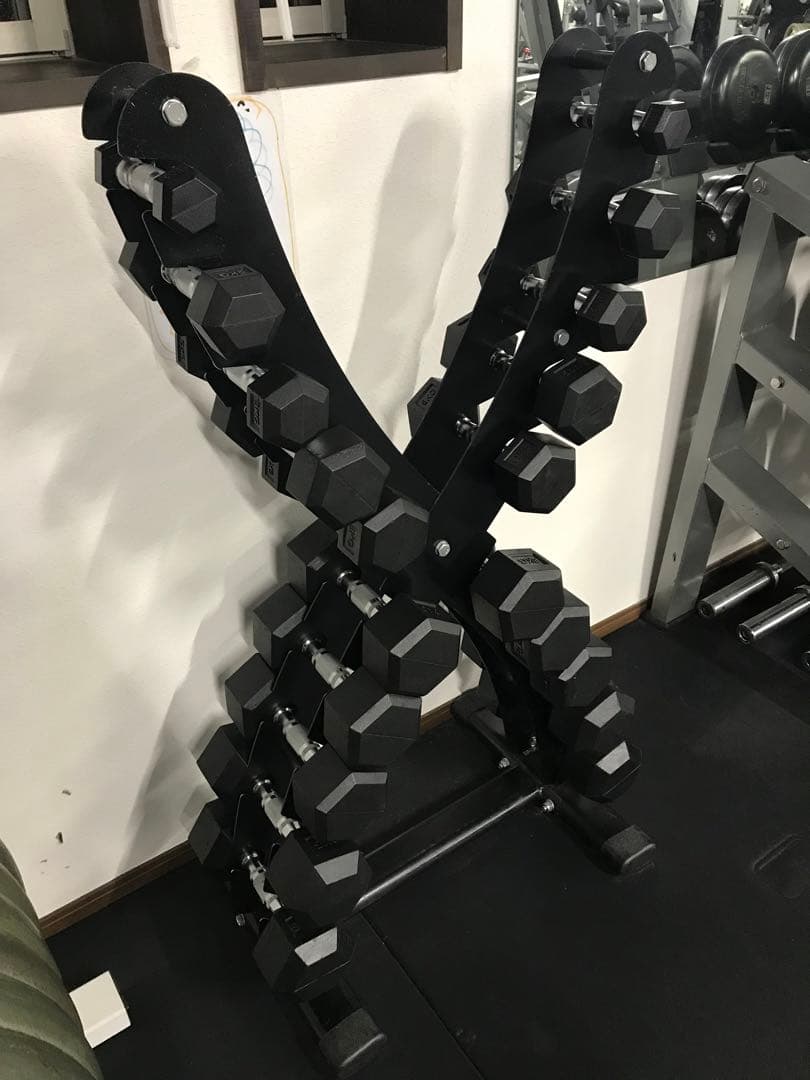 HEXダンベルセット1〜10kgダンベルラックセット