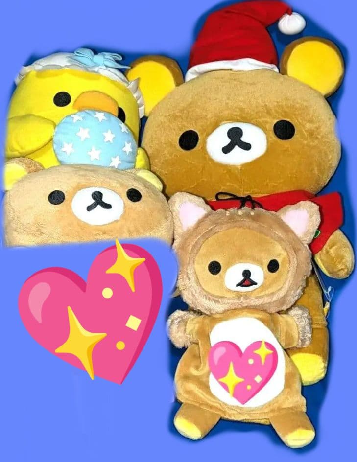 激レア♡リラックマ ＆コリラックマ＆キイロイトリ♡ぬいぐるみマスコットまとめ売り