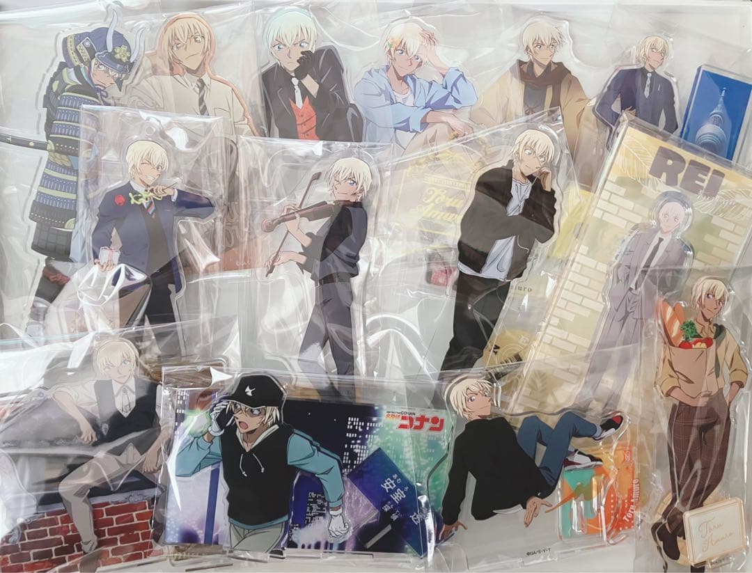 名探偵コナン 安室透 降谷零 バーボン アクリルスタンド アクスタ 14点