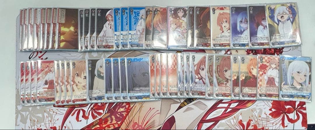 ヴァイスシュバルツ　甘神さんちの縁結び　8電源デッキ　調整パーツ付き