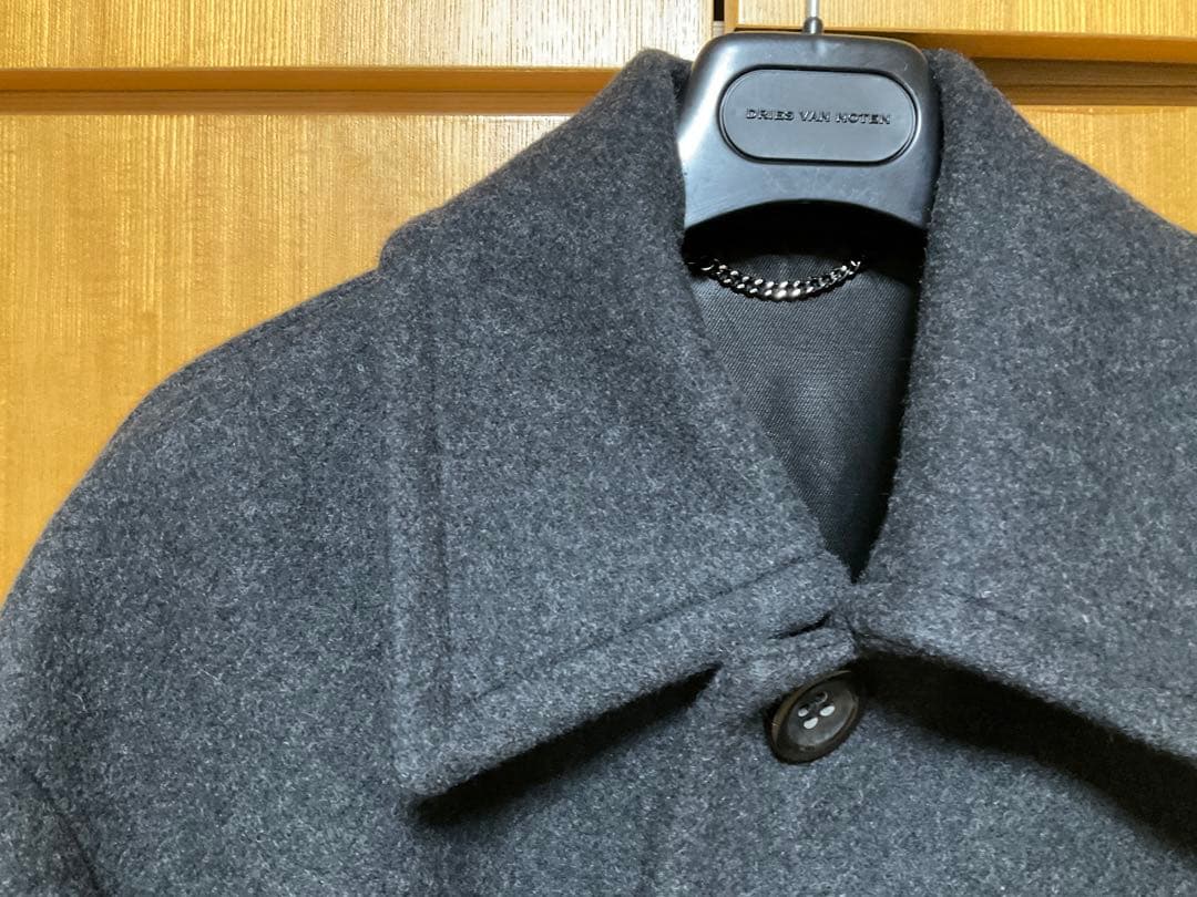 試着のみ 超美品】21aw dries van noten ハーフコート - メルカリ