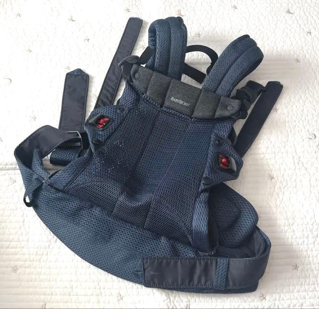 ベビービョルン ハーモニーネイビー抱っこ紐　リバーシブルカバー付き BabyBjorn ベビービョルン ベビーキャリア ハーモニー HARMONY