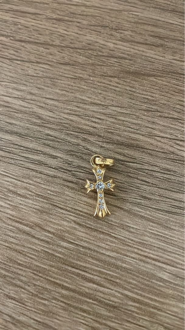 相場最安値CHROME HEARTS 22K ベイビーファット PAVEダイヤ