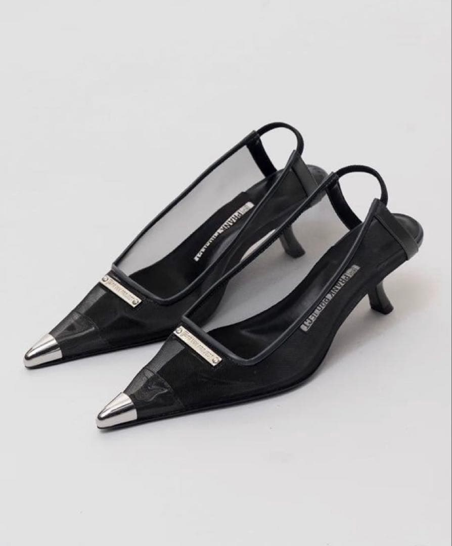 靴 PRANK PROJECT Tocap Back Open Pumps 37