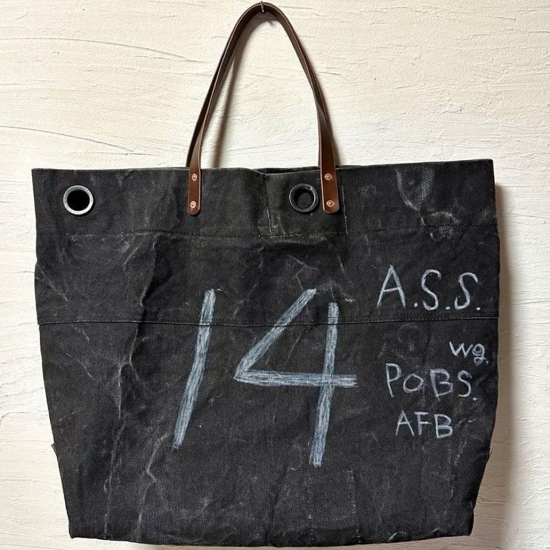 ビンテージ ミリタリー ダッフルバッグ トートショルダーバッグ RRL 35