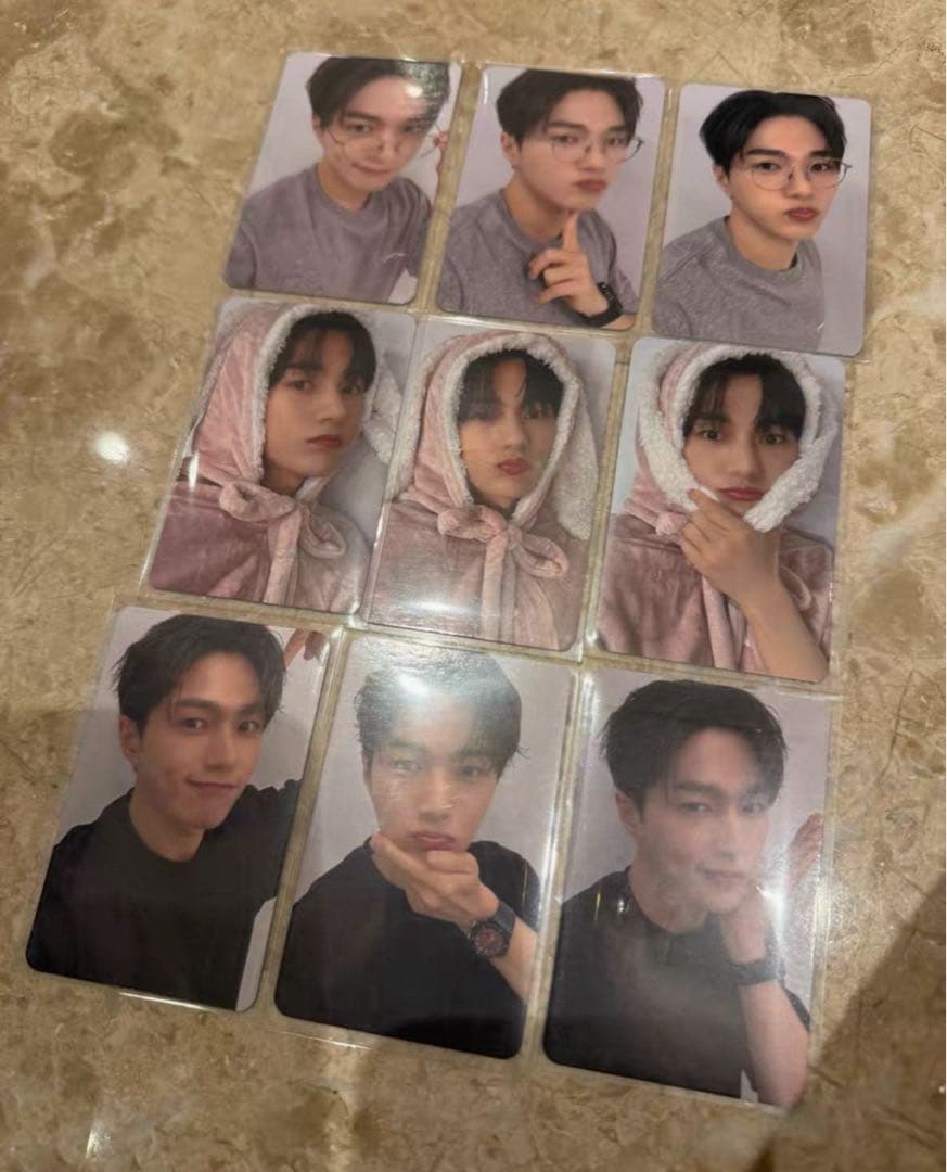 INFINITE L エル ミョンス 中華 ペンミ トレカ 重庆fm 9枚セツト